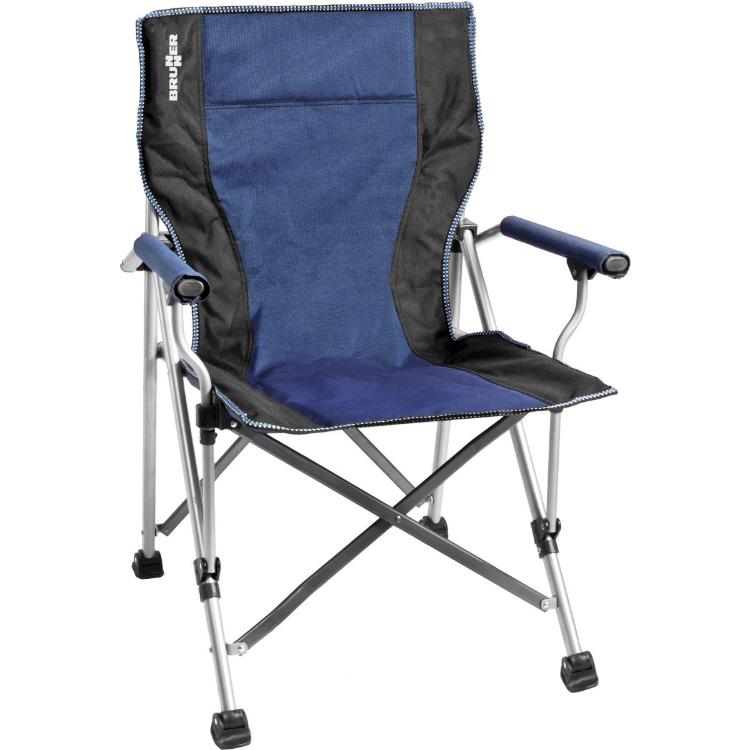Stol za kampiranje Brunner RAPTOR CLASSIC, modro črn