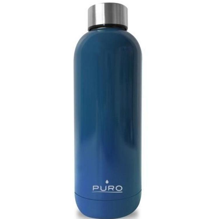 Steklenica Puro HOT&COLD termo, nerjaveče jeklo, 500 ml, temno modra sijaj_1