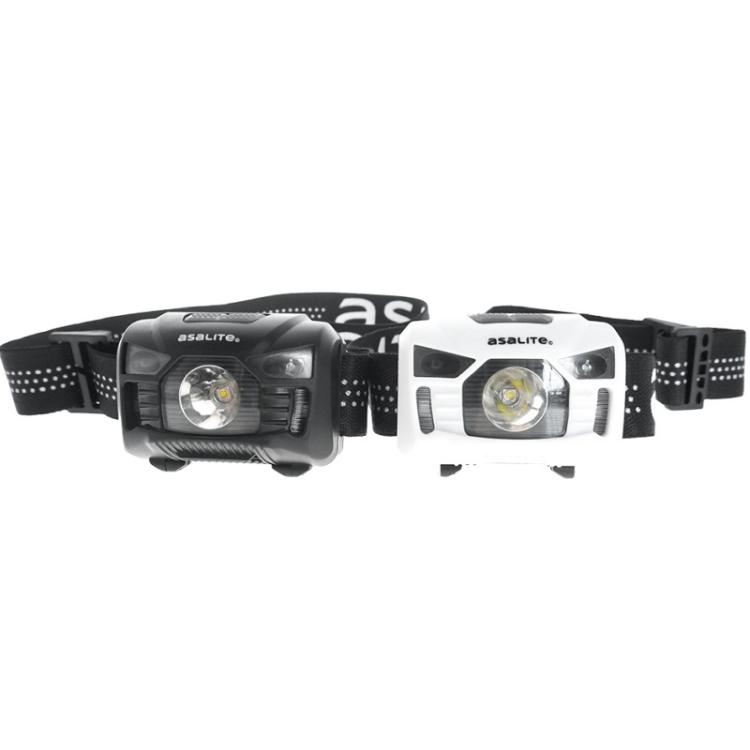Naglavna svetilka Cree LED, 3 W, ASAL0169, črna, polnilna + senzor_1