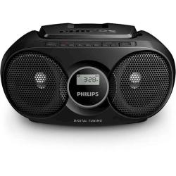 Prenosni radio s CD-predvajalnikom Philips AZ215B, črn