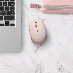 Brezžična optična miška Logitech M171, roza