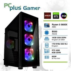Računalnik PCPlus Gamer Ryzen 5 5600X / 16GB / 1TB NVMe SSD / GeForce RTX 4060 GDDR6 8GB / RGB