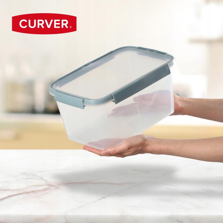 Posodica za shranjevanje hrane hrane Curver 4058-20Y Smart Eco, 5 l, siva