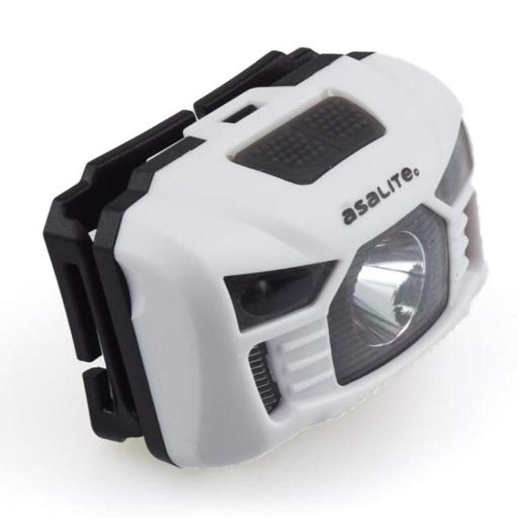 Naglavna svetilka Cree LED, 3 W, ASAL0169, bela, polnilna + senzor_1