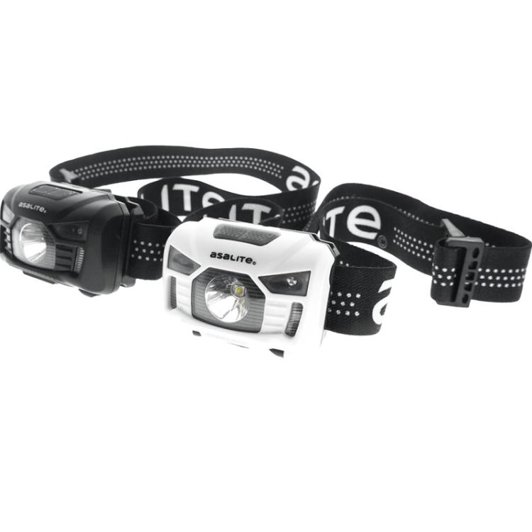 Naglavna svetilka Cree LED, 3 W, ASAL0169, bela, polnilna + senzor_2
