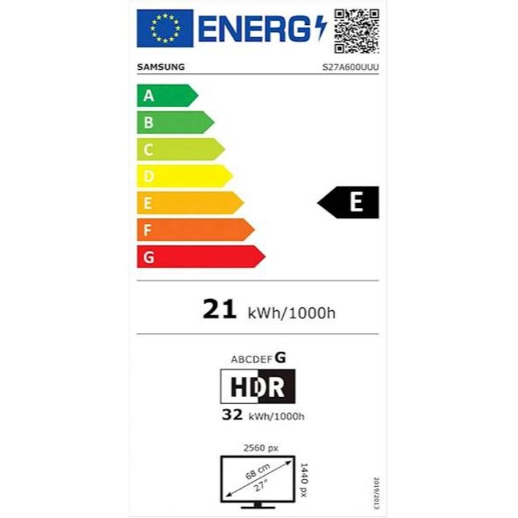 Samsung monitor B2B S27A60PUUU, 27'', VA, 16:9, 2560x1440, DP, HDMI, USB-Hub_4