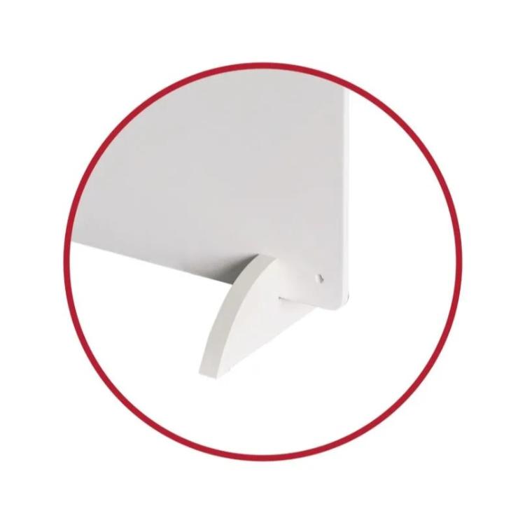 Grelni panel Linea LIR9-0581, 550 W, 12 - 15 m2, IP44, bela