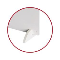 Grelni panel Linea LIR9-0581, 550 W, 12 - 15 m2, IP44, bela