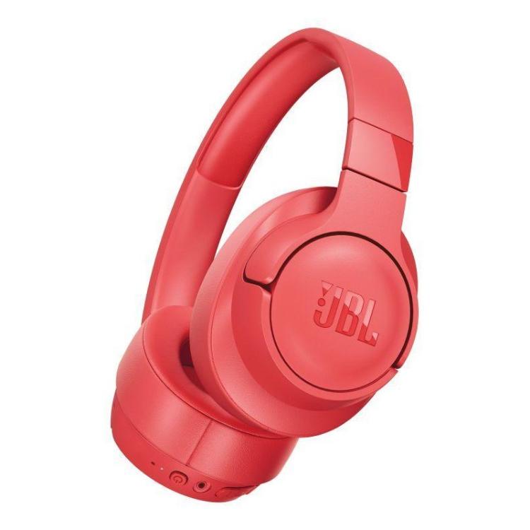 Bluetooth brezžične slušalke JBL Tune 700BT, koralna