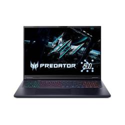 Acer Predator PHN18-72-70Q8 Ultra 7 255HX/32GB/SSD 1TB/18'' WQXGA 240Hz/RTX 5070 8GB/NoOS/AI, odprt zaslon z logotipom Predator.