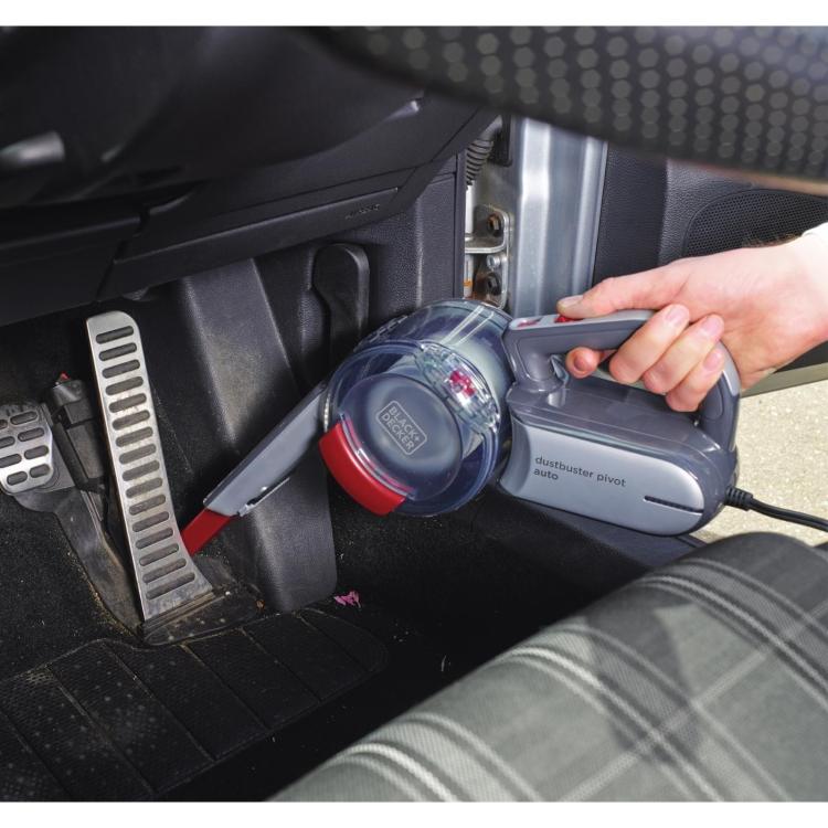 Ročni sesalnik Black+Decker PV1200AV, 12 V, pivot