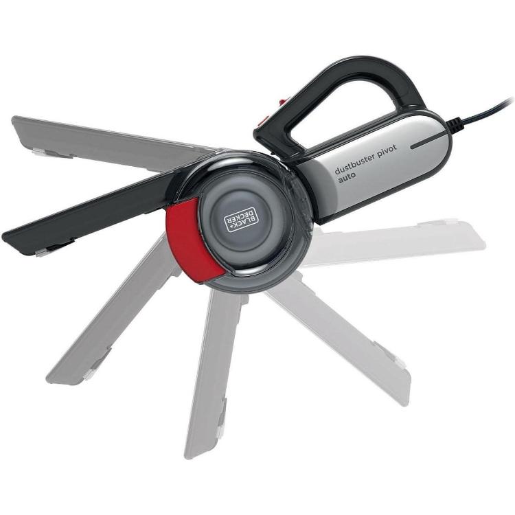 Ročni sesalnik Black+Decker PV1200AV, 12 V, pivot