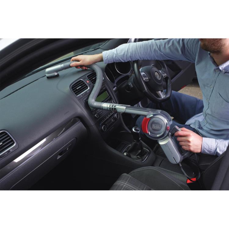 Ročni sesalnik Black+Decker PV1200AV, 12 V, pivot