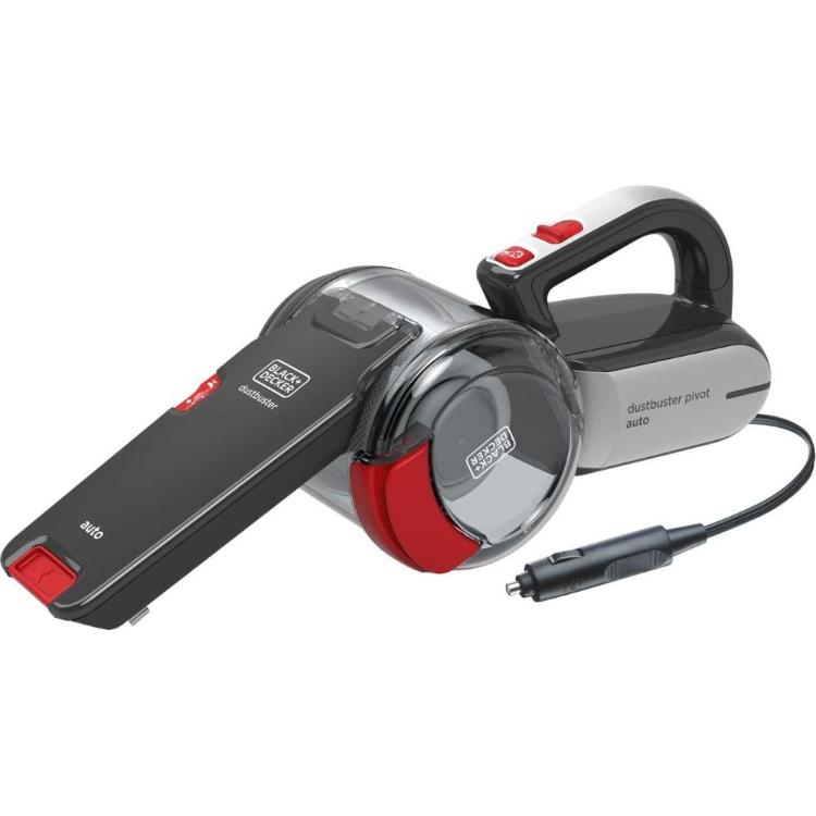 Ročni sesalnik Black+Decker PV1200AV, 12 V, pivot