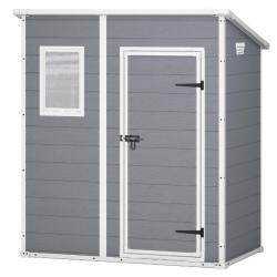 Vrtna hiška Keter MANOR PENT 927 Grey/White_1