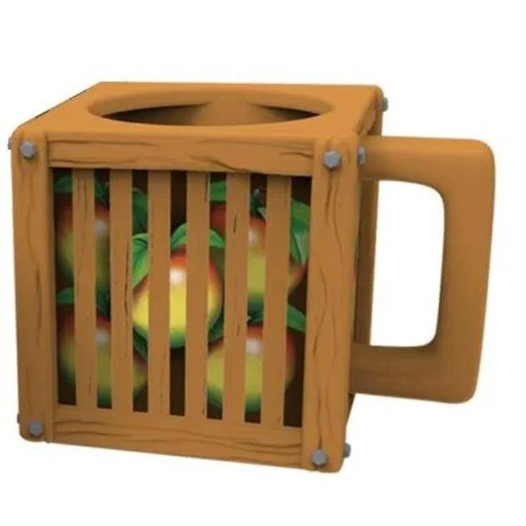Skodelica Numskull Crash Team Racing Nitro-Fueled Wumpa Fruit Crate