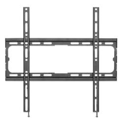 Stenski fiksni TV nosilec 32''-70'' MANHATTAN, 40kg, črne barve, ultra tanek
