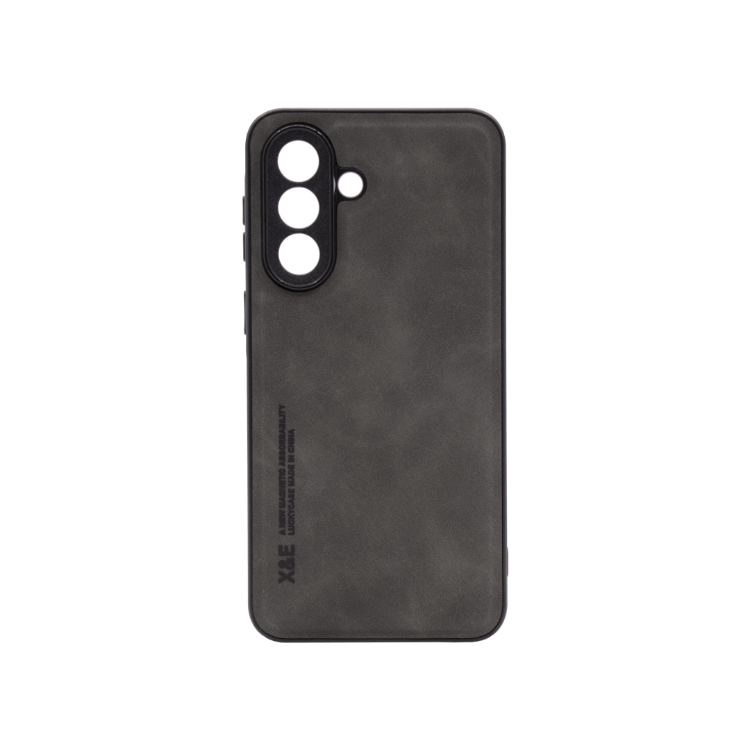 Črn zaščitni ovitek Cloudy za Samsung Galaxy A57 5G z mehkim mat videzom in natančnimi izrezi za kamero