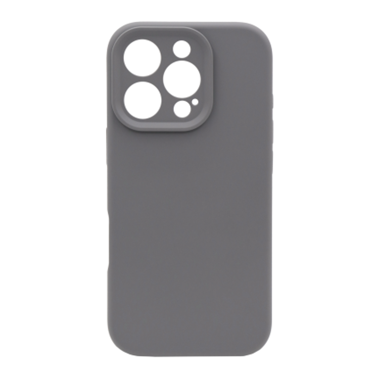 Silikonski ovitek za Apple iPhone 16 Pro, siva