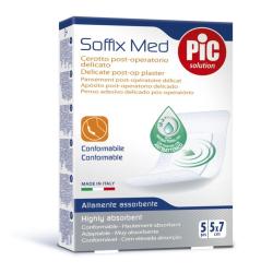 Antibakterijski pooperativni obliž PiC Soffix Med 5 x 7 cm 5x