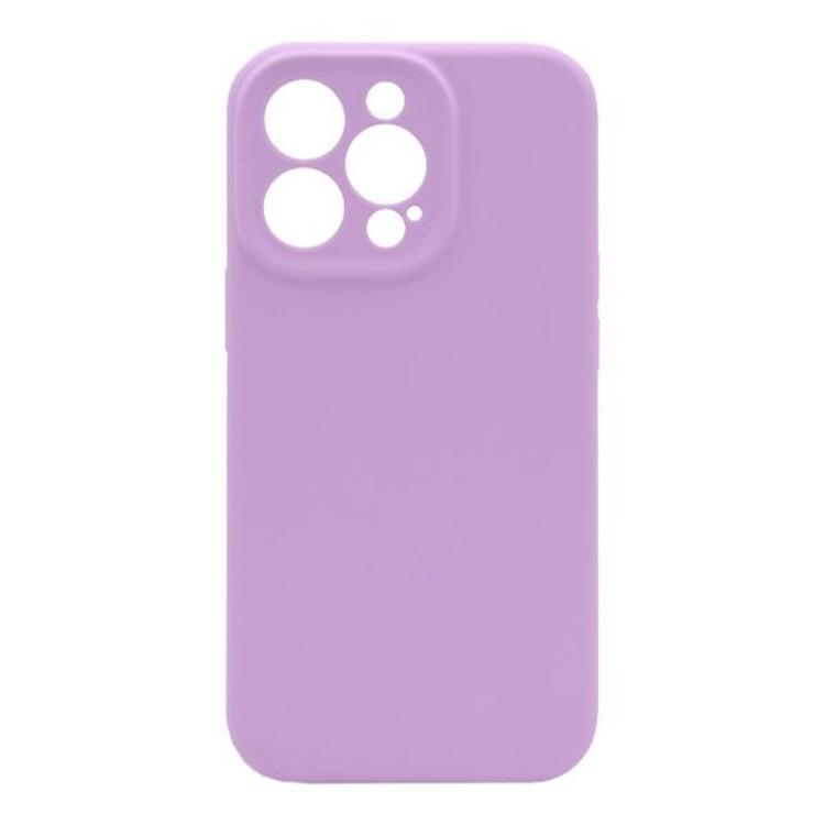 Silikonski ovitek (liquid silicone) za Apple iPhone 13 Pro, N-Soft, lila