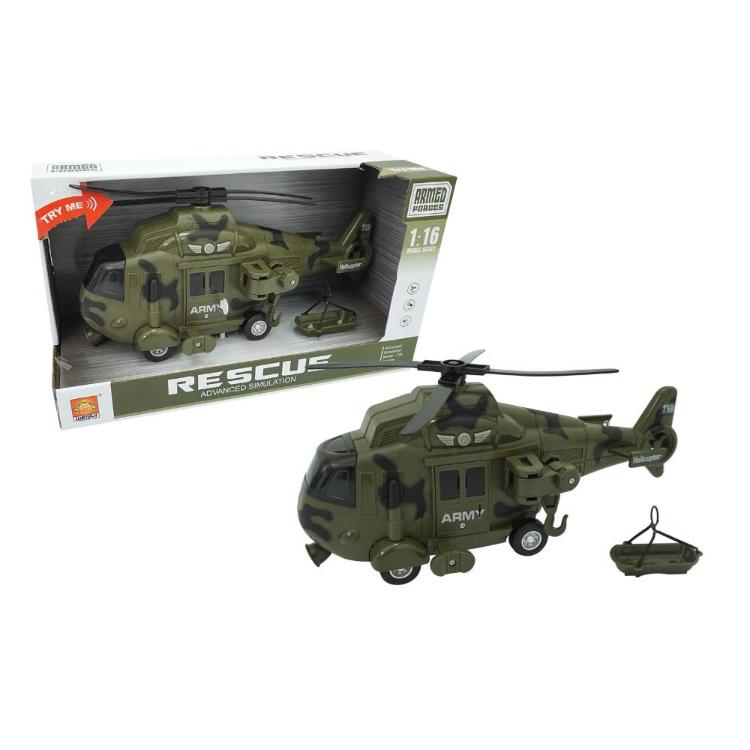 Igrača vojaški helikopter, 30 cm_1