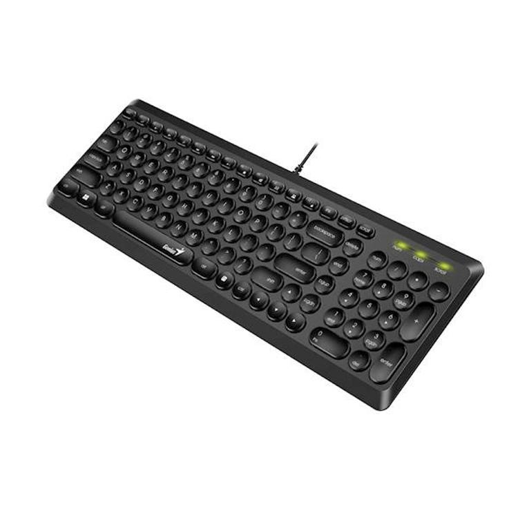 Tipkovnica Genius Slimstar Q200 USB, črna