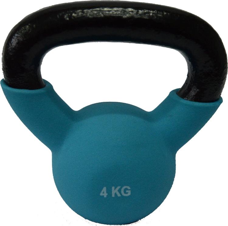 Kettlebell utež 4 kg, Fitmotiv, neopren_1