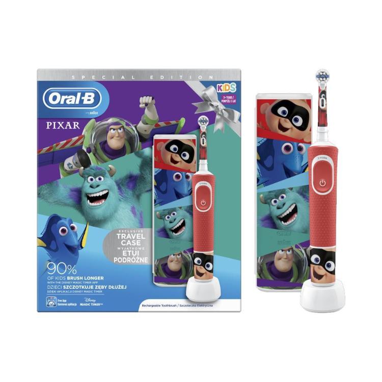 Električna zobna ščetka Oral-B Kids Vitality Pixar + potovalni etui_1