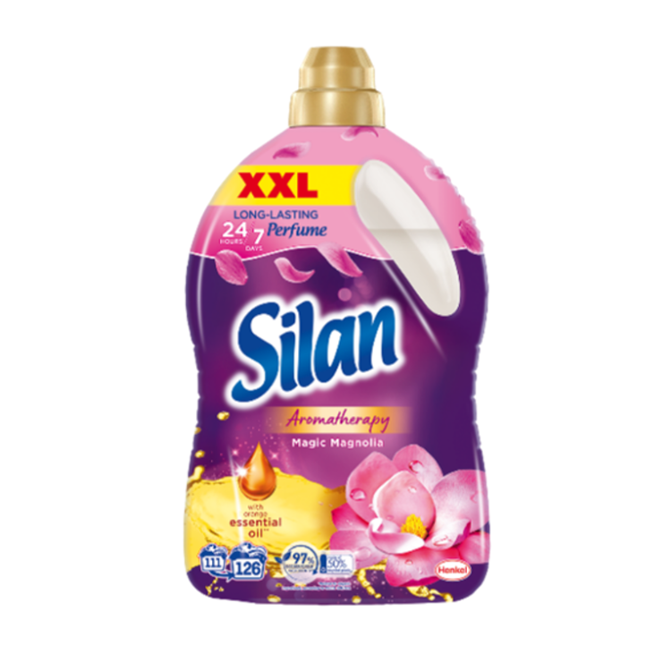 Mehčalec perila Silan Magic Magnolia 2.772 L, 126 pranj