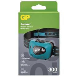 Naglavna LED svetilka GP CH44, 300 lm