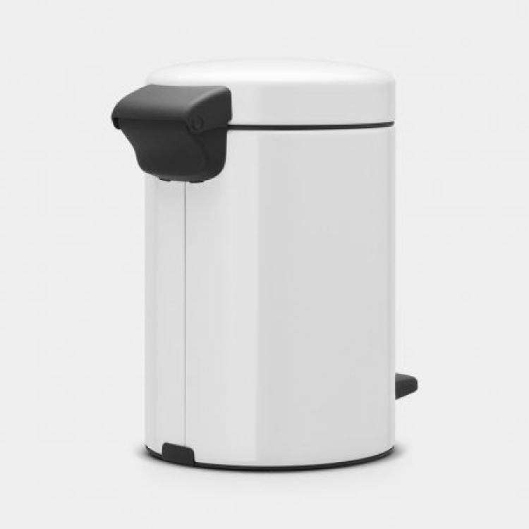 Koš za smeti Brabantia, 5 L, bel