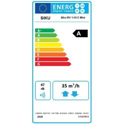 Prezračevanje z rekuperacijo SIKU RV 1-35 C MINI_4