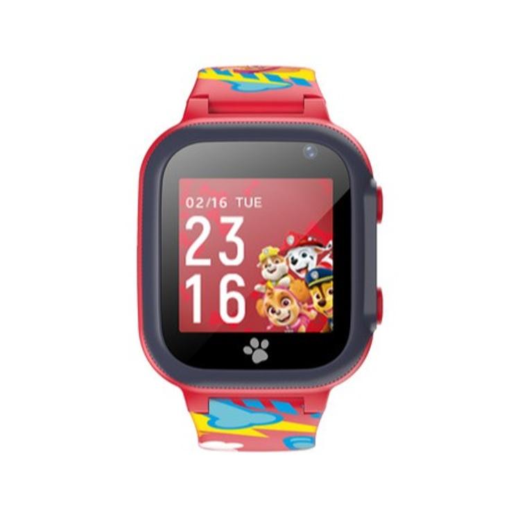 Otroška pametna ura Forever KW-60 Paw Patrol Maršal team, 1.44" zaslon, LBS, rdeča