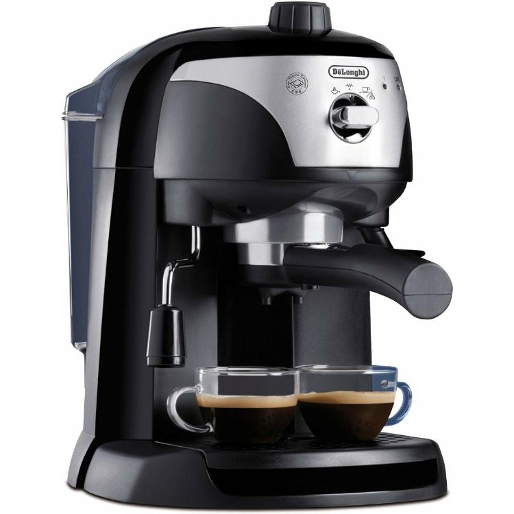 Kavni aparat De'Longhi Espresso EC201CD.B, 1100 W, črna