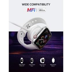 MFi certificiran polnilnik je združljiv z različnimi modeli Apple Watch.