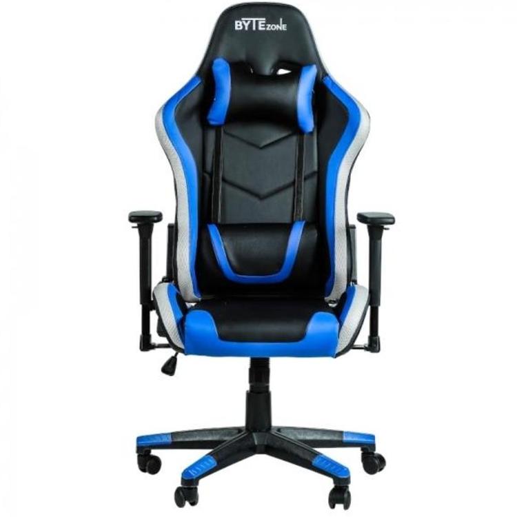 Gamerski stol Bytezone Thunder, črn - moder
