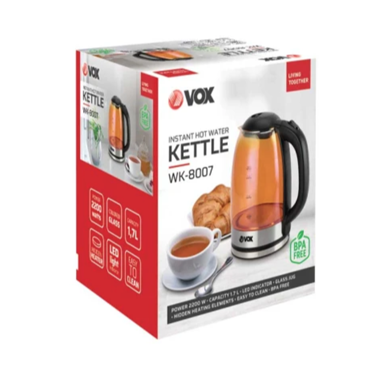 Grelnik vode VOX WK-8007, 1,7 L