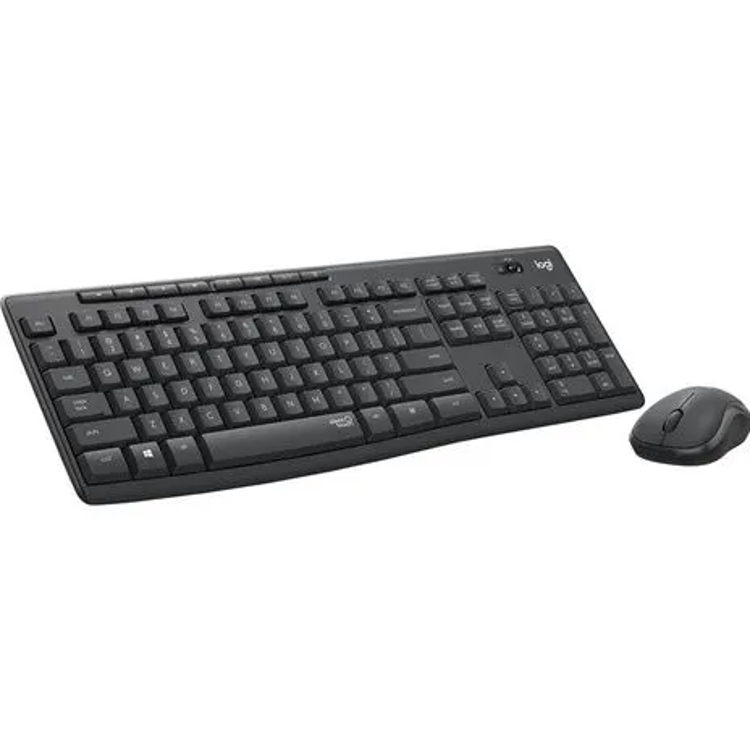 Brezžična tipkovnica Logitech MK295, tiha + miška_1