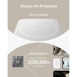 Prenosna baterija Anker MagGo 633, 10000 mAh, bel