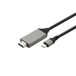 Kabel USB-C na HDMI 4K (HDTV), 2 m, siv