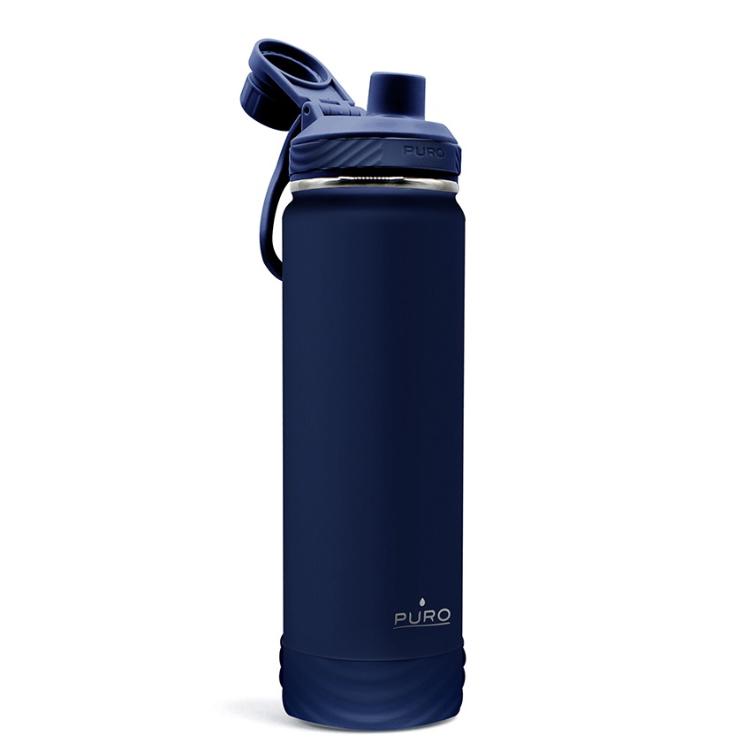 Steklenica Puro OUTDOOR termo, nerjaveče jeklo, 750 ml, temno modra_2