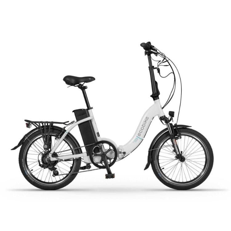 Električno zložljivo kolo Ecobike Even 14,5Ah/522Wh, bel