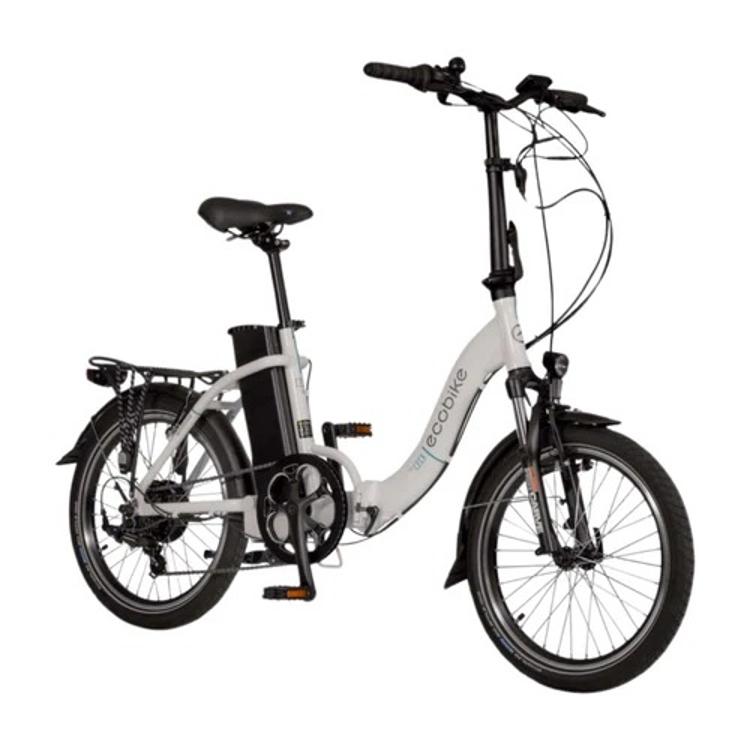 Električno zložljivo kolo Ecobike Even 14,5Ah/522Wh, bel