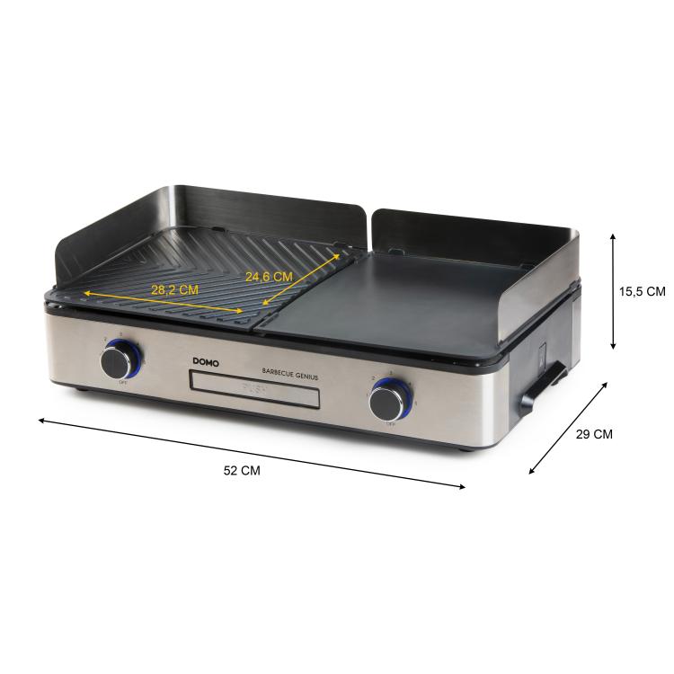 Električni žar DOMO Barbecue Genius DO9259G