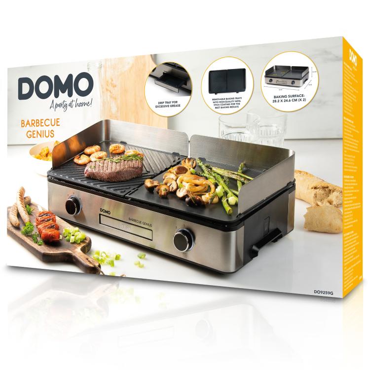 Električni žar DOMO Barbecue Genius DO9259G