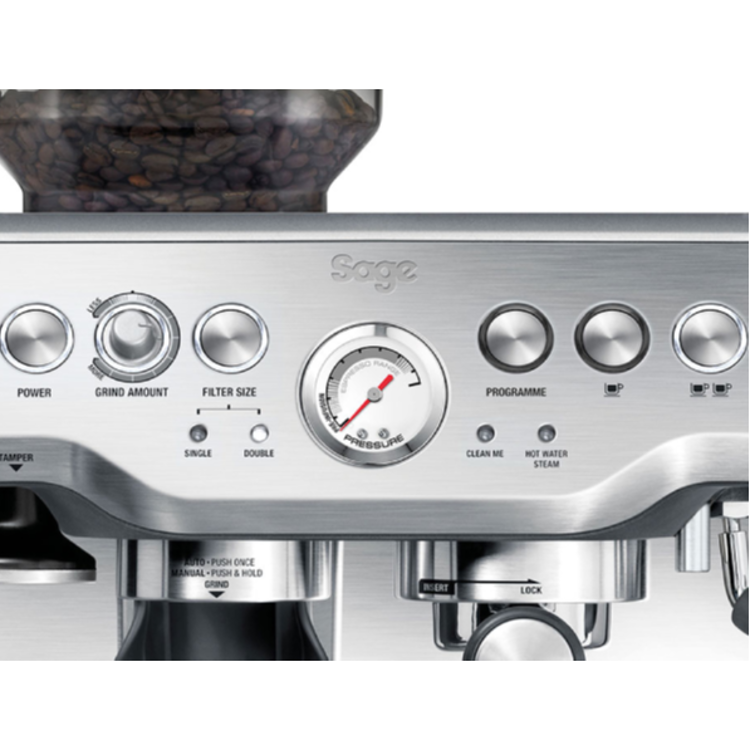 Kavni aparat Sage Espresso SES875BSS, 1850 W
