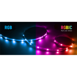 Pametni dom - Pametni LED trak RGBIC (5m) - Chameleon Smart Home