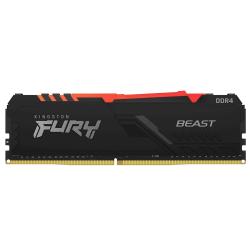 Pomnilnik RAM FURY Beast RGB, DDR4, 16GB, 3600 MHz, kit 2x8GB, CL17