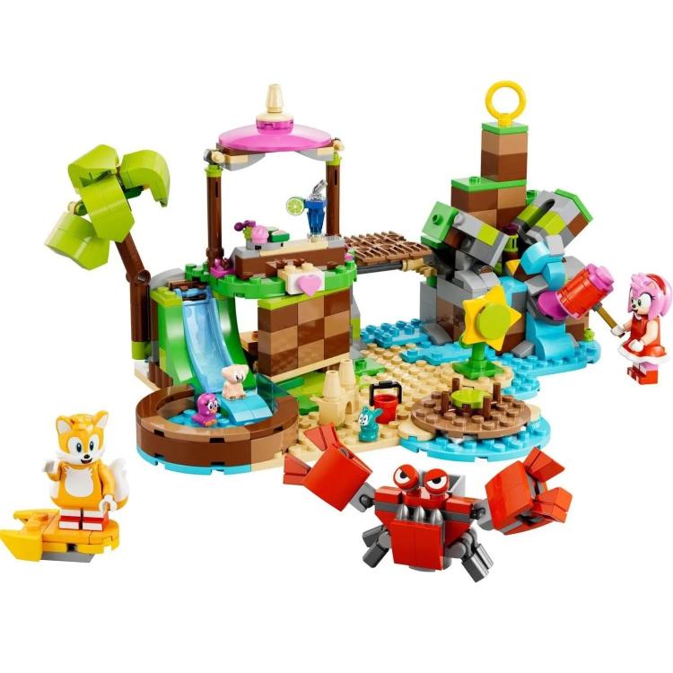 Lego Sonic Amyjin otok za reševanje živali - 76992